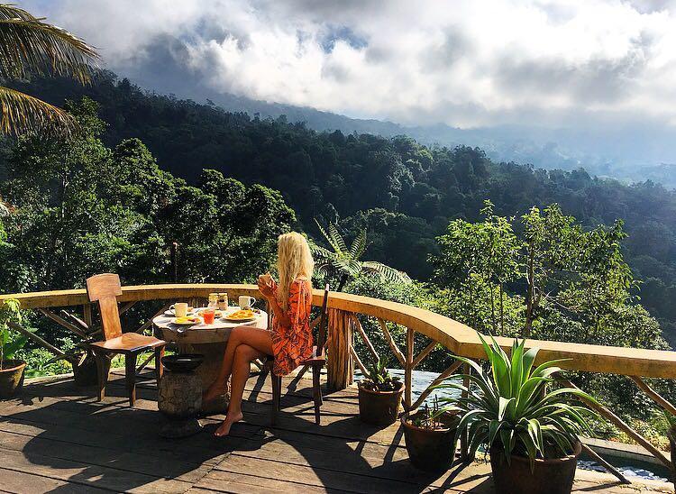 Dwan Tea Mountain Side Bed & Breakfast Jatiluwih Ngoại thất bức ảnh
